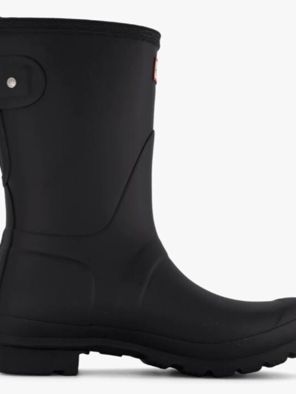 New Hunter WFS1013RMA Women Original Short Back Adjustable Black Boots Mid Calf - Picture 8 of 10